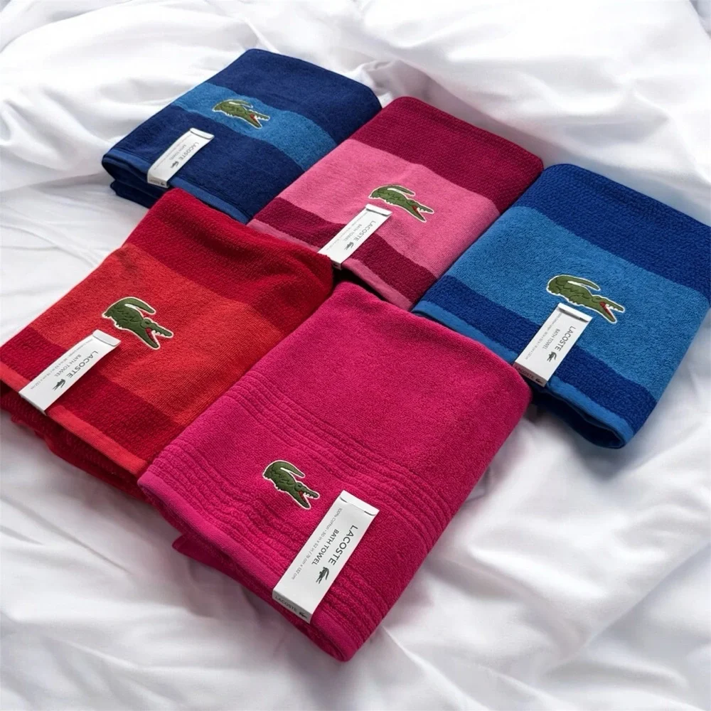 LACOSTE 5 pieces Bath Towel 100% Cotton 30X52